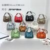 New Leather Pillow Bag Women's Bag One-shoulder Hand-held Fashionable and Versatile Temperament Mature Woman Bag