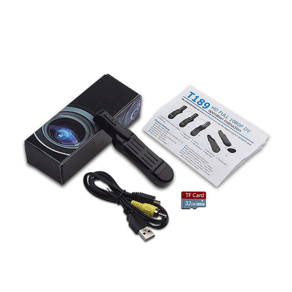Cheap [Be] 1080P HD Mini Camera Wearable Loop Recorder, Portable Voice ...
