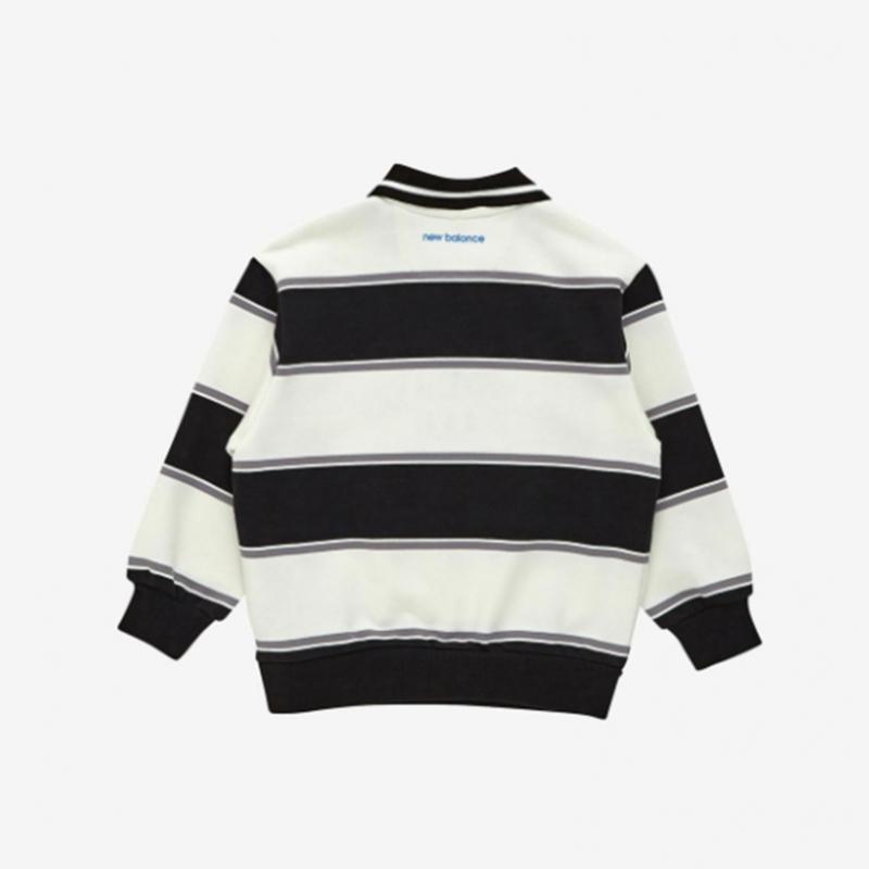 New Balance Kids Border Stripe Sweatshirt Top B1 Nk9cf1104u 19 20
