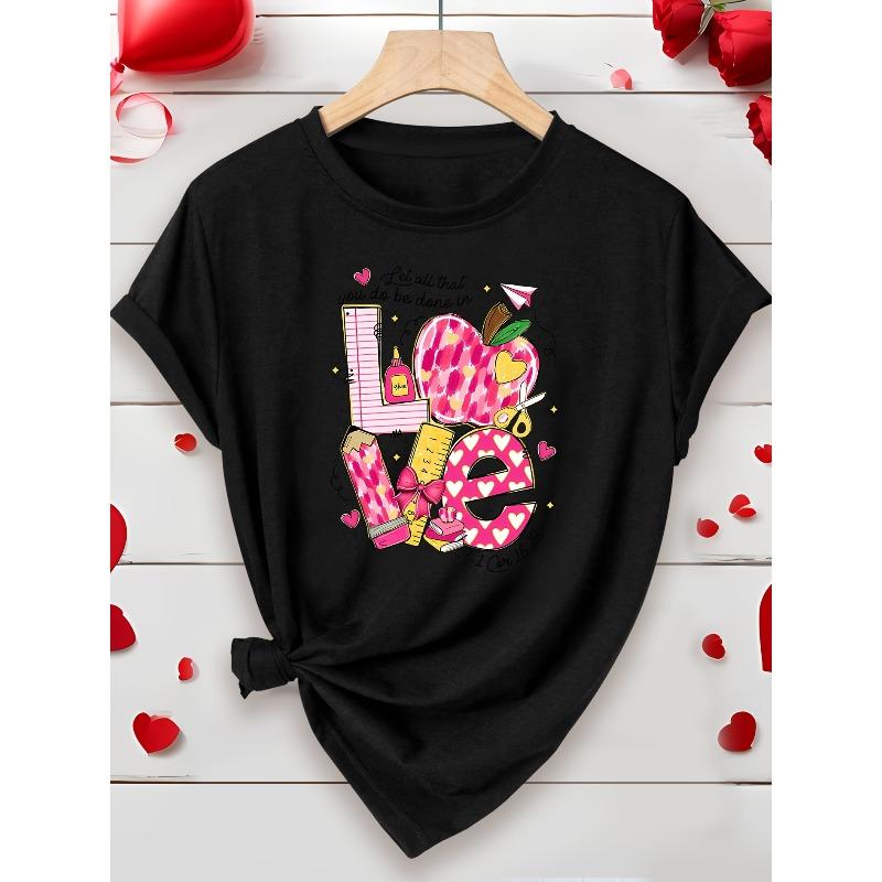 

European size Vintage Crew Neck T-Shirt | Comfortable and Breathable 4XL чорний