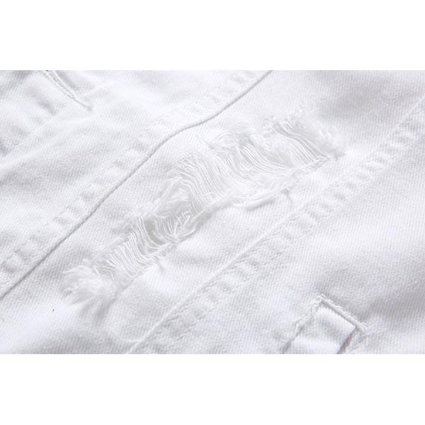 3 Colors Vintage Mens Sleeveless Ripped Jeans Vest Denim Waistcoats Plus Size S-5XL