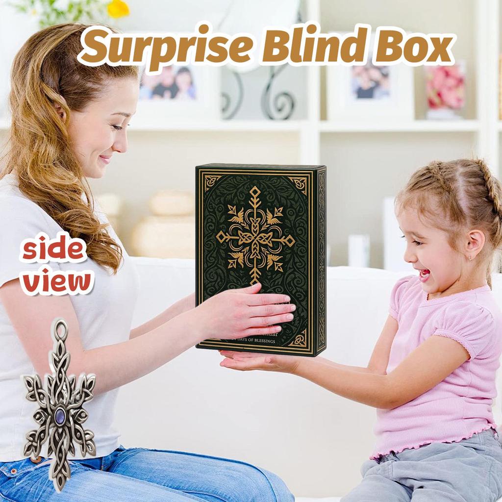 Odpočítávací kalendář obsahuje 24 dárků, odpočítávací kalendář a překvapení.