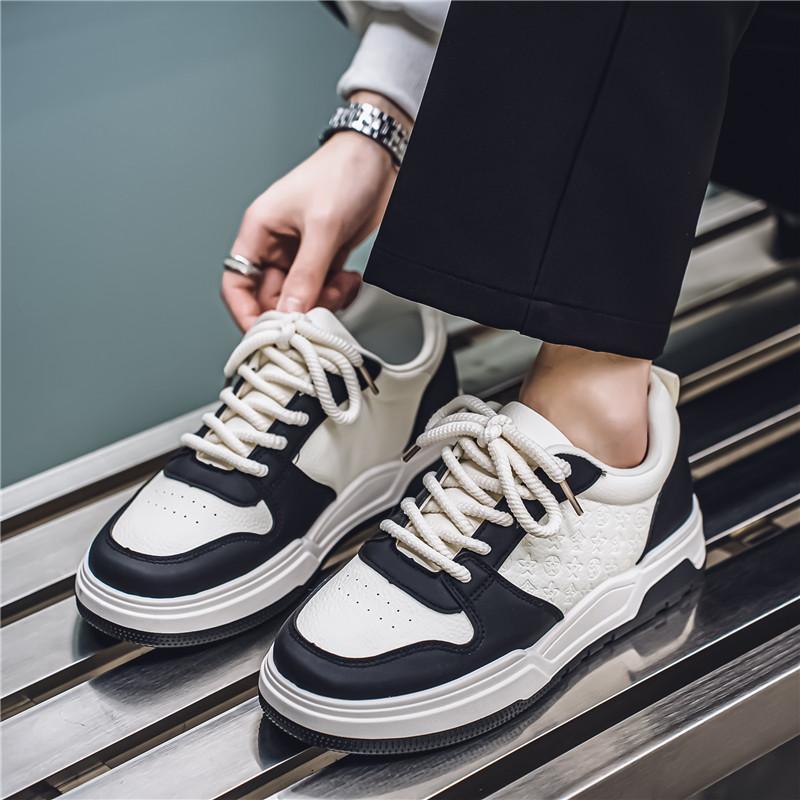 New Men And Women's Classic Fashion Low Top Thick Sole Skateboarding Breathable Shoes Students Boys Trending Comfortable Soft Sole Gym Sneakers