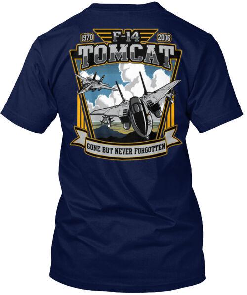 F 14 Tomcat Never Forgotten 1970 2006 Made in the USA Size S to 5XL Unisex T-Shirt