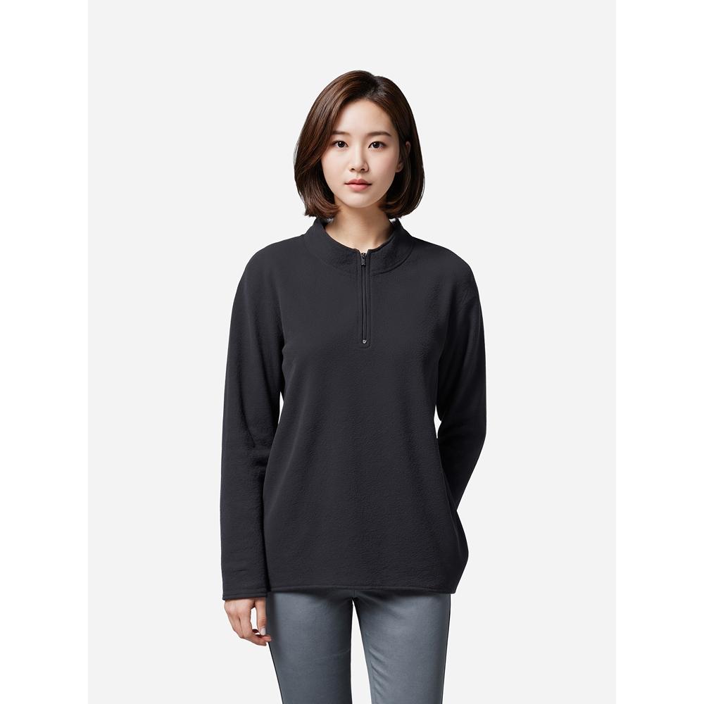 

Daiso [coMMon] Half Zip Up Fleece M Xl Black [Common] Half Zip Fleece XL Black