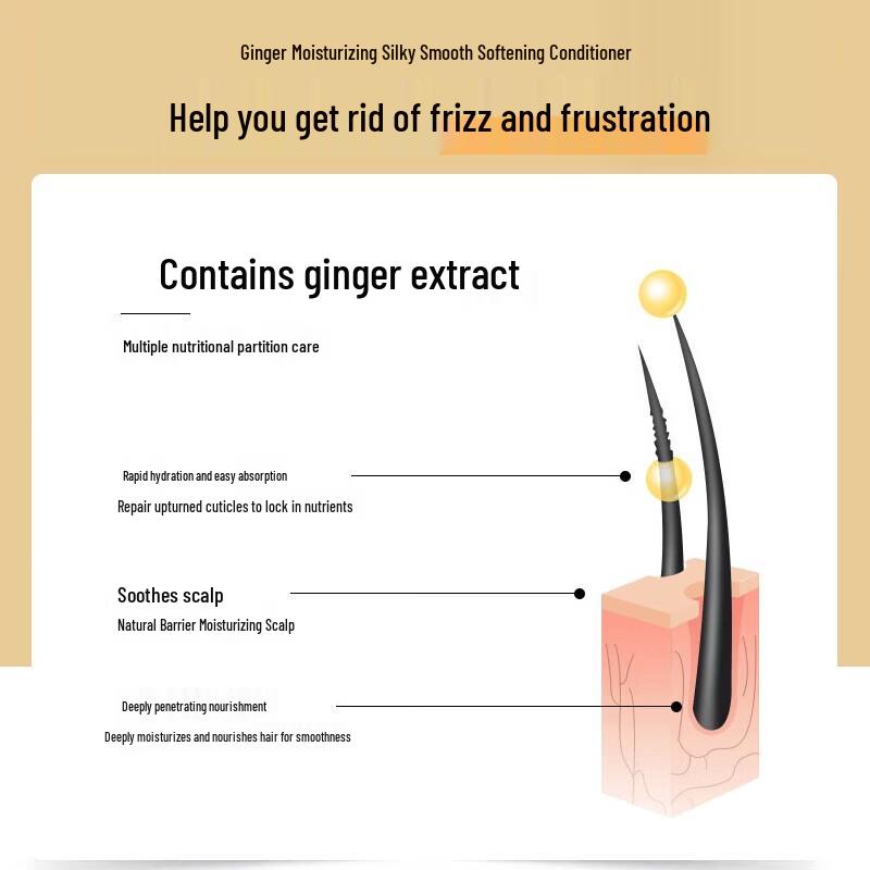 LK Ginger Silky Smooth Hair Conditioner