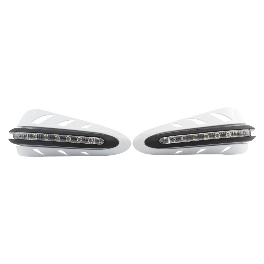 Motorcycle Lighted Hand Guards Light Handguard Motocross Handguard for KTM Honda Yamaha Kawasaki Dirt Bike Enduro Night Safety