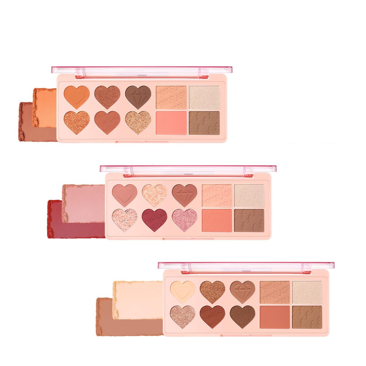 

YAYAMIYA Eyeshadow Multiple Face Palette: 4-in-1 Eyeshadow, Blush, Highlighter, Contour, Waterproof, Sweatproof, Highly Pigmented, Long-Lasting