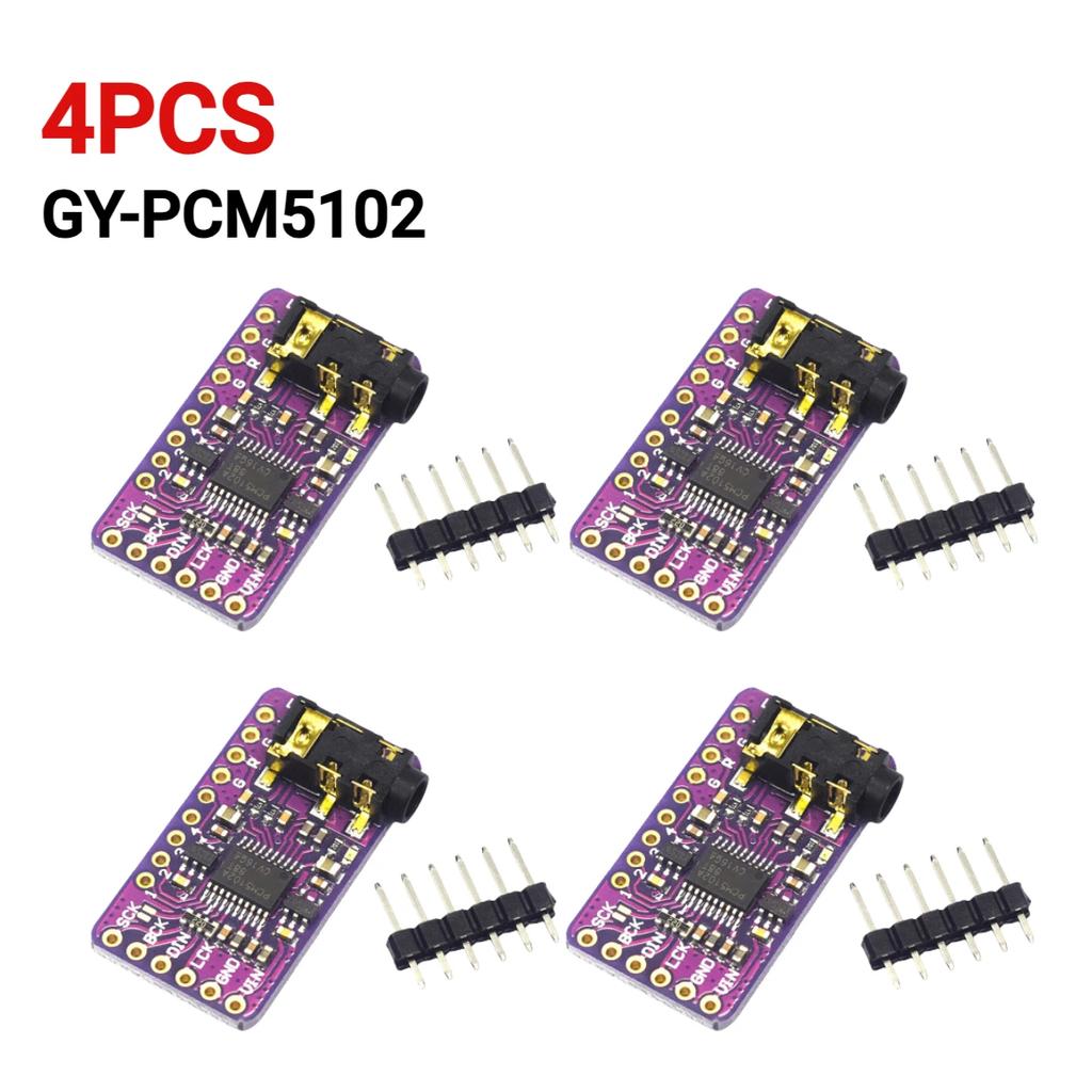 PCM5102 Digital Audio DAC Decoder Module I2S IIS Interface Lossless Digital Audio DAC Decoder Module for Arduino Raspberry Pi