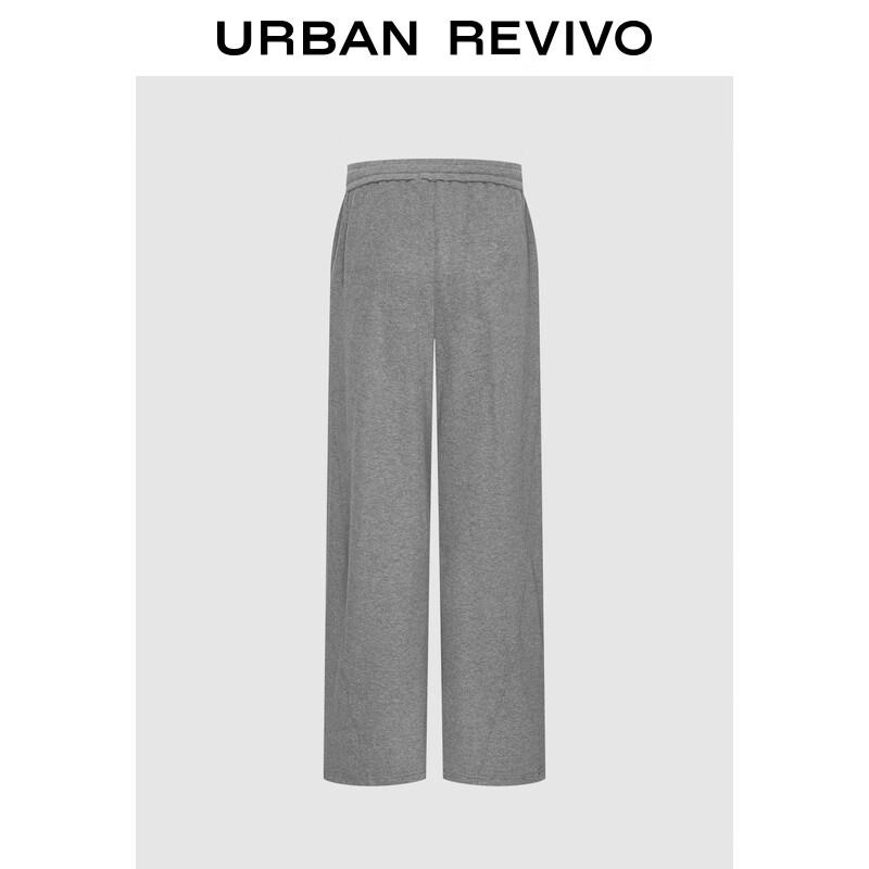 UR 2025 Fall Women's Casual Drawstring Curved Pants