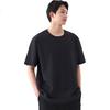 Men's Pure Cotton T-Shirt, Summer Basic Style, Solid Color Short Sleeve, Men's Skin-Friendly Breathable Round Neck Half Sleeve