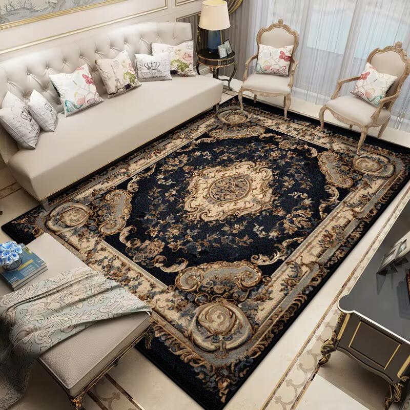 Bohemian Luxury Decoration Living Room Carpet Persian Retro Bedroom Large Area Rug Lounge Dining Room Non-slip Soft Tatami Mat