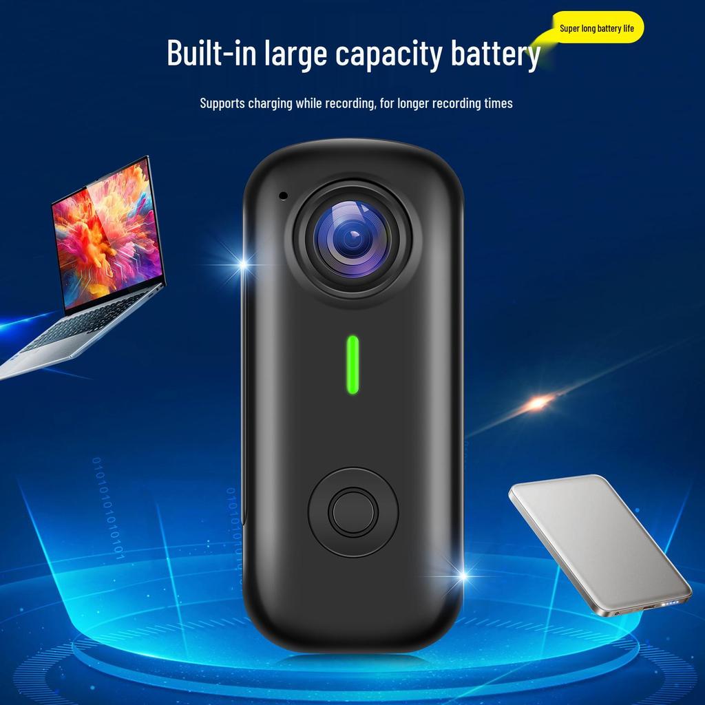Cross 2.7K HD Cycling Recorder: Magnetic Mount Camera for Sports and Campus Use