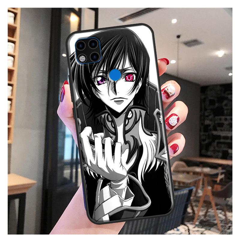 Lelouch Code Geass Hülle für Xiaomi Redmi Note 10 Pro Note 9 Pro Note 11 Pro 8T 9S 10S 10 9A 9T 9C Hülle