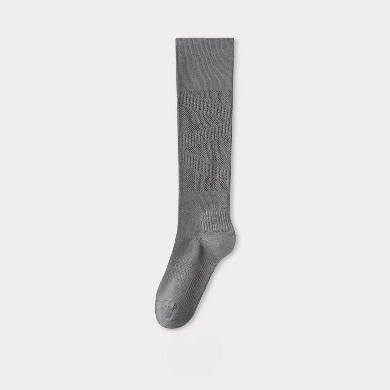 Sports Pressure Short Socks for Women - Summer Lightweight Tennis Socks for Badminton, Fitness, Running, Rope Skipping, Yoga - Long Tube Socks