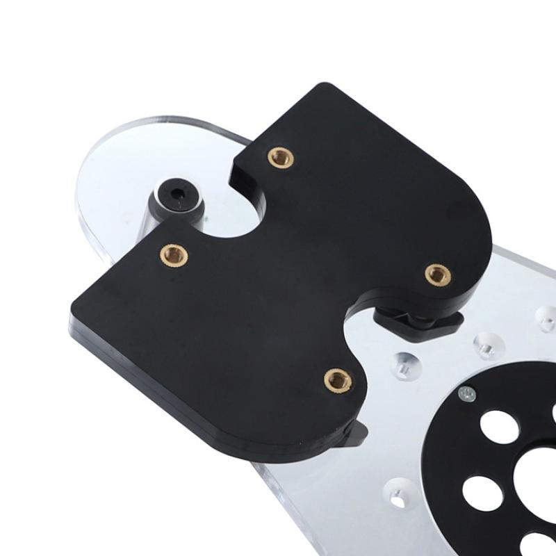 Carpenter Locator Univerzální ofsetová základní deska routeru pro Bosch DeWalt