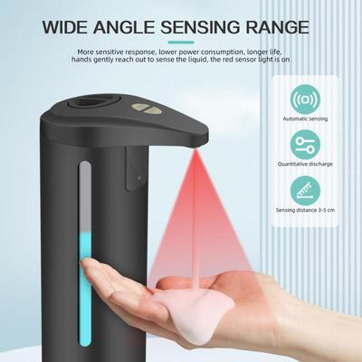 280Ml Automatic Soap Dispenser Automatic Touchless Hand Wash Bathroom Countertop Intelligent Induction Soap Dispenser