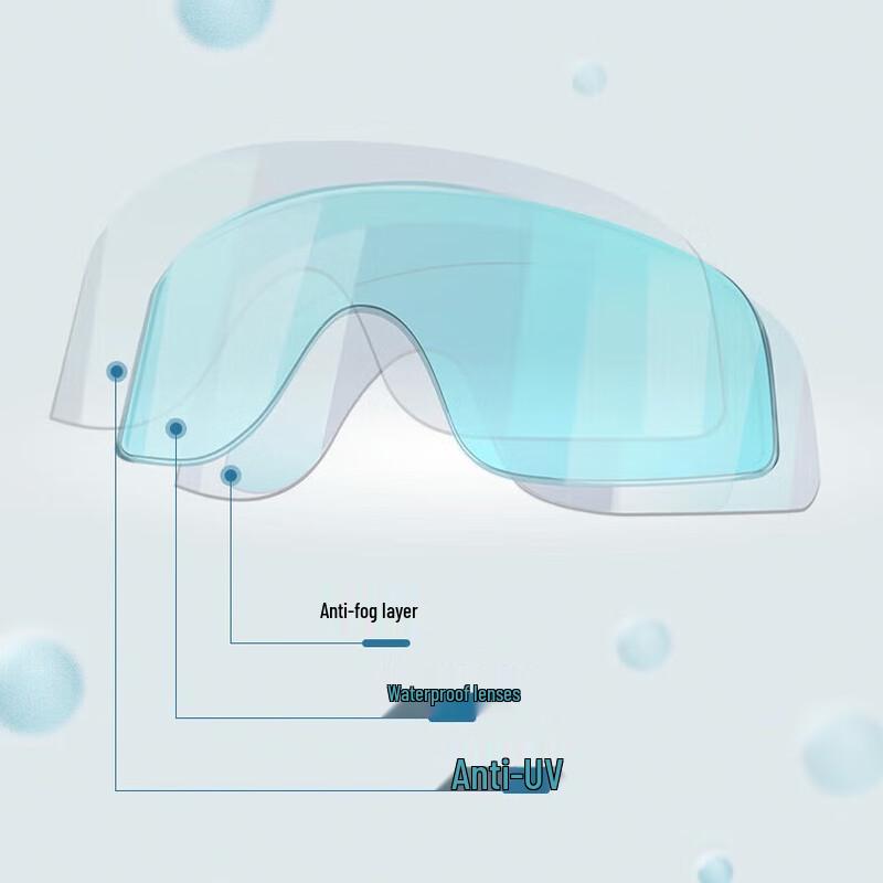 PEAK Unisex HD Anti-fog Swimming Goggles