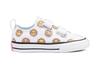 Converse Chuck Taylor All Star Low Top Low top Skateboard Shoes White Yellow Infant And Toddler 770703C