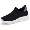 Shoes women's summer new casual single shoes lazy one pedal breathable socks shoes light soft sole not tired feet women's shoes