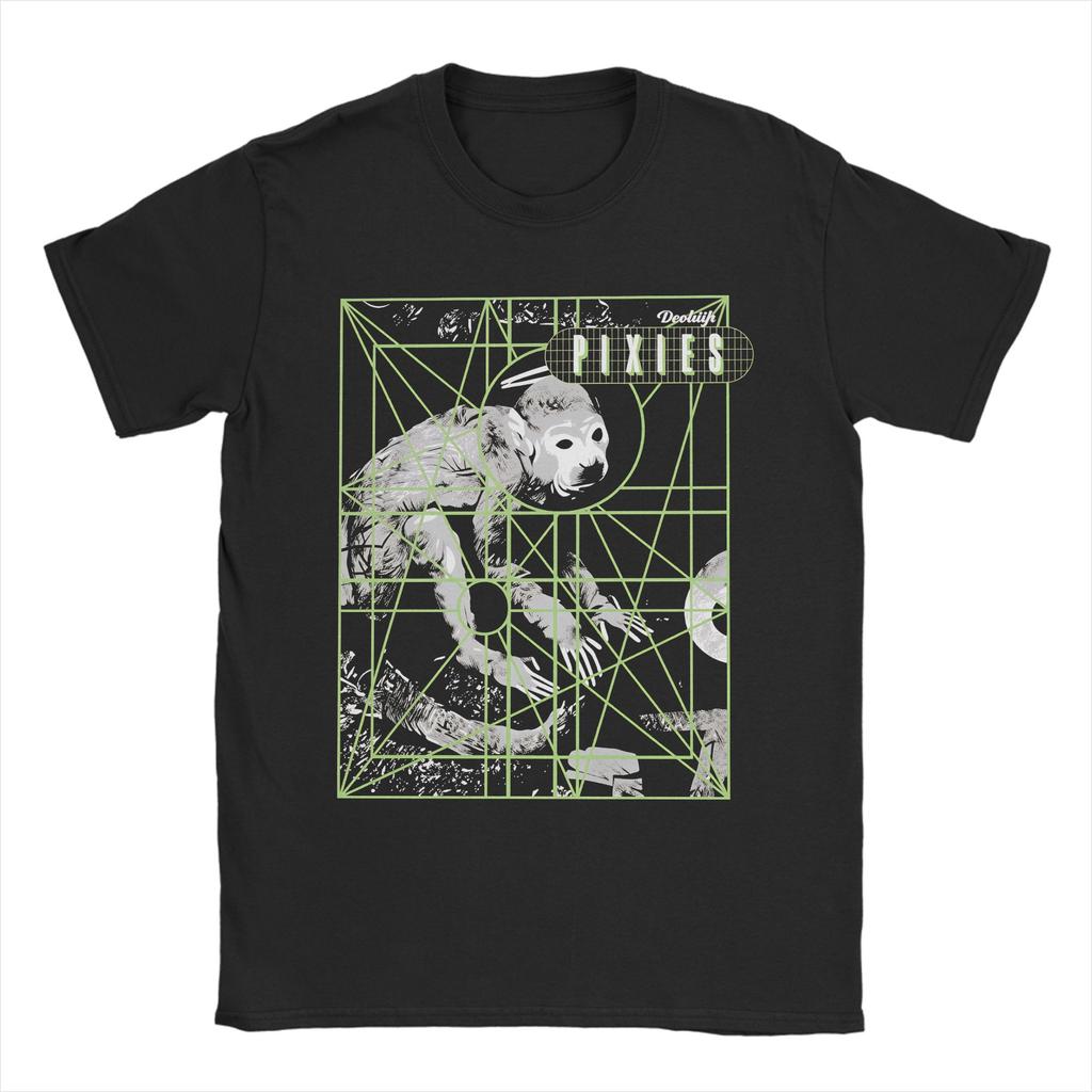 Pixies Doolittle Album Cotton TShirt For Couple Summer Classic T Shirts ONeck Hippie Tee Shirt Oversized Casual Tops