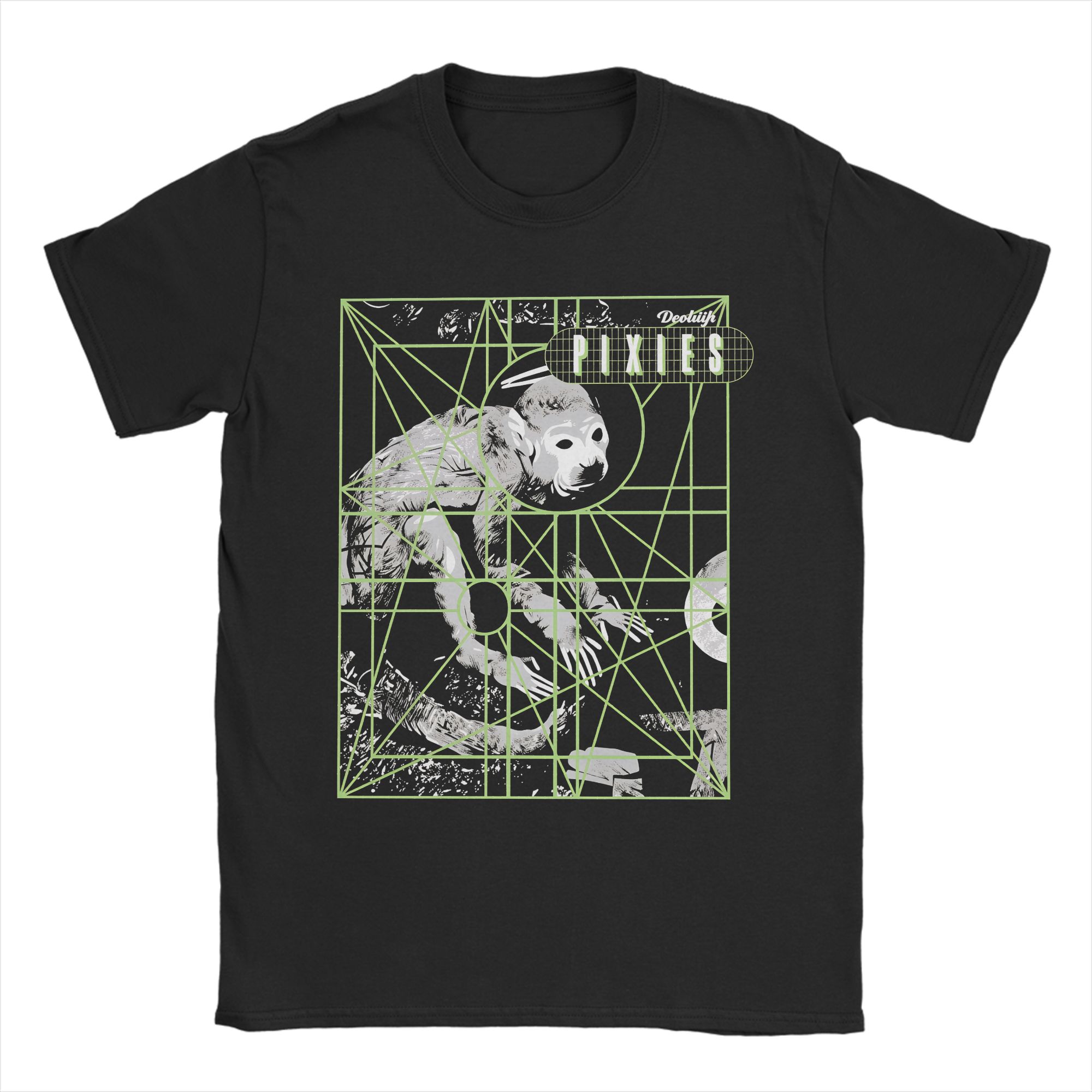 

Pisic Douloti Band Print TShirt Cotton TShirt Suitable for Both Unisex and Women for Casual and Comfortable Street Wear 2XL