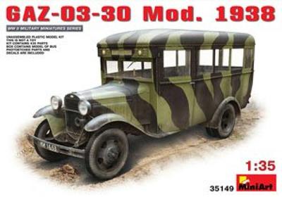MiniArt 1/35 GAZ-03-30 Mod.1938 Plastic Model