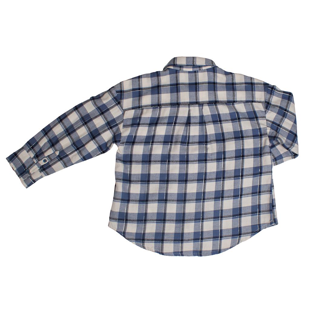 Camisa de Franela a Cuadros 786982 para Niña