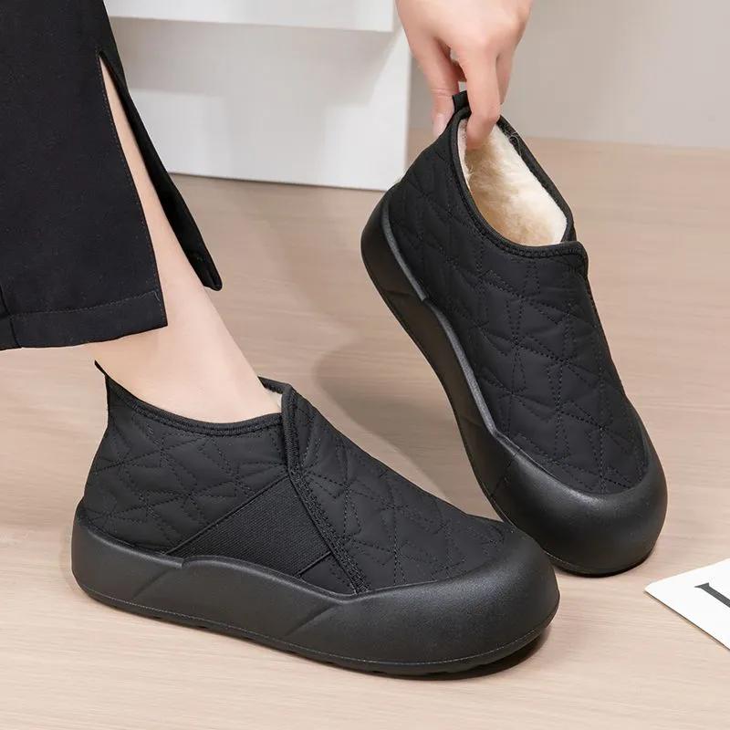 

Women s Platform Winter Boots Non-slip, Warm Ankle Boots Women s, Waterproof Comfortable, Fluffy Short Walking Boots 34EU/CN35