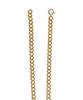 Bonbeau Heart Smile Bold Curve Chain Necklace Heart Smile Pendant Bold Clip Chain Necklace