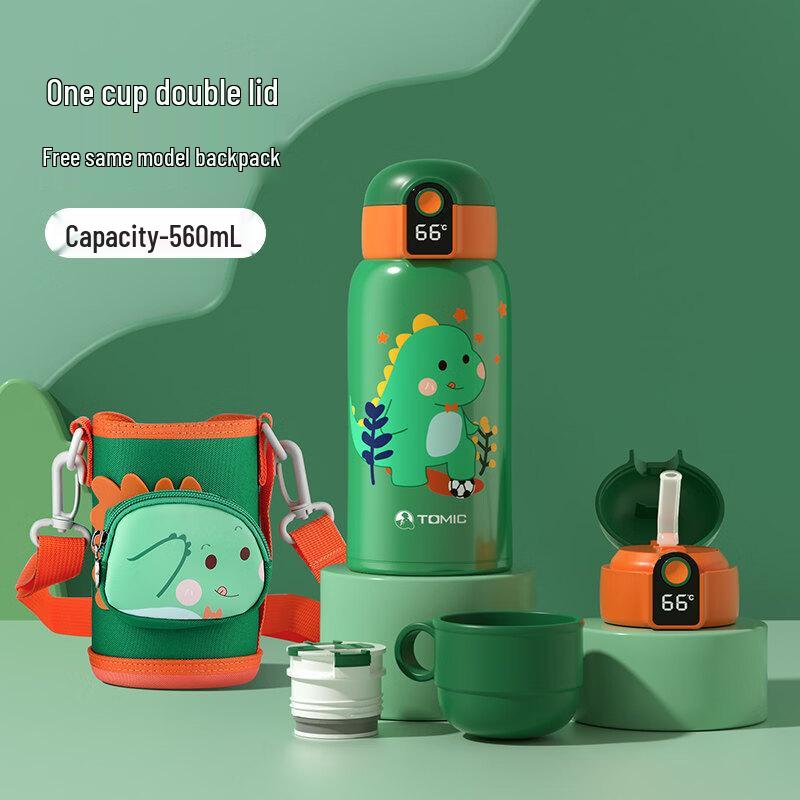 TOMIC Smart Kids Insulated Straw Cup