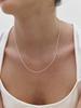 Mimesi [925 Silver] Hook Ball Chain Necklace