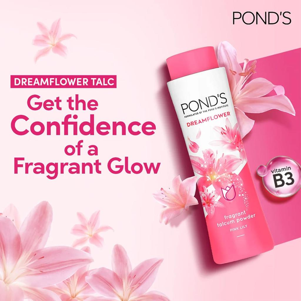 POND'S Pó de Talco Perfumado Dreamflower 100g