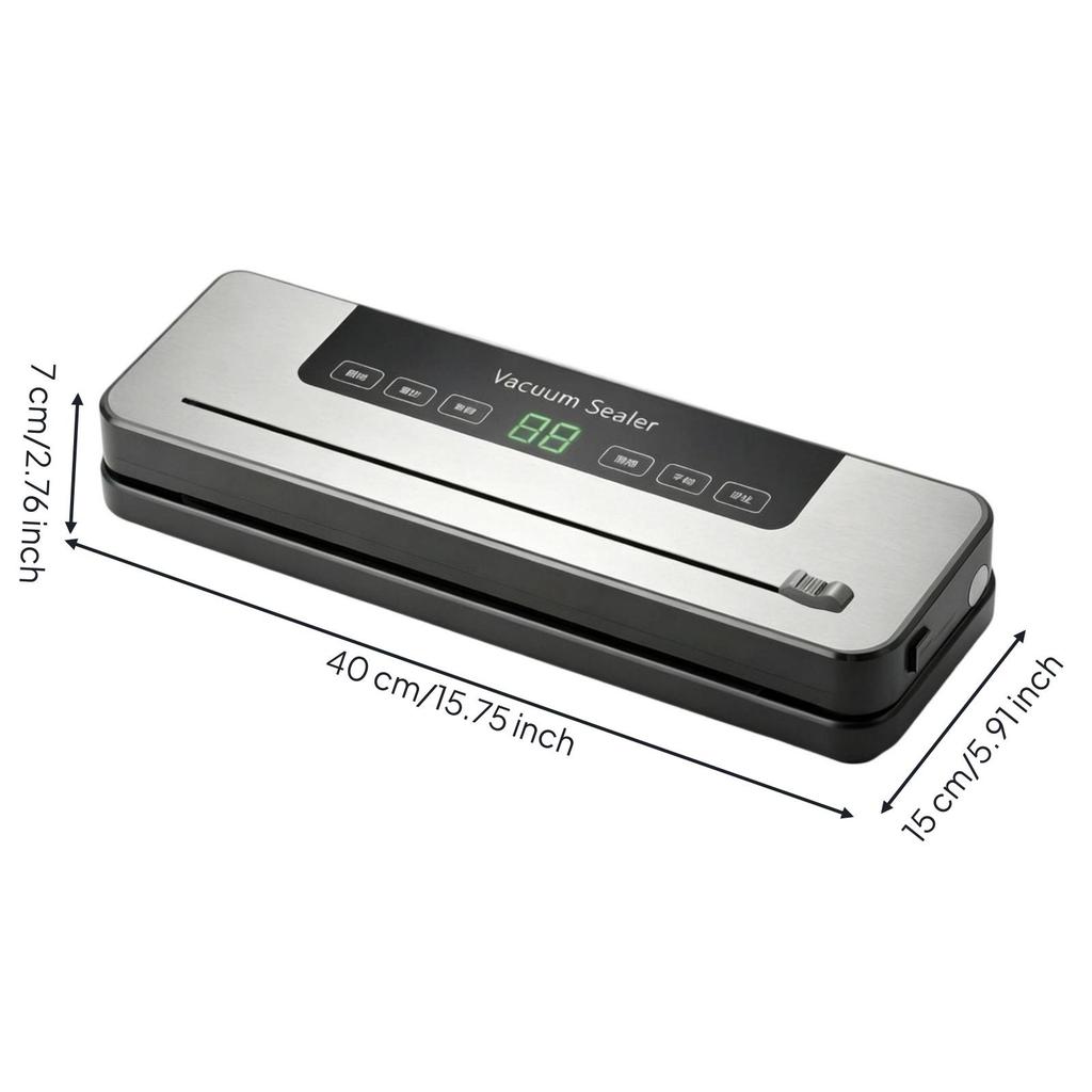 Tabletop Vacuum Sealer Long Sealing Slot Compact