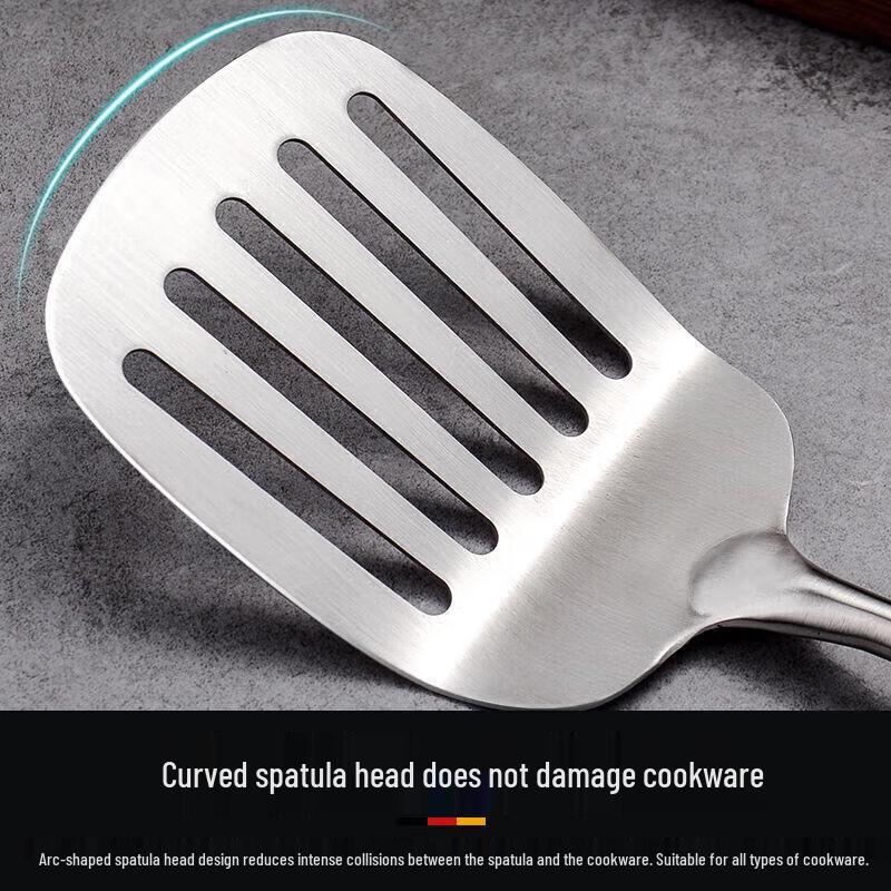 Miaoqiao 304 Stainless Steel Wok Spatula & Soup Ladle Set