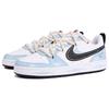 Nike Court Borough Low 2 Low top Skateboard Shoes GS Blue White BQ5448-104(TeamThree- )