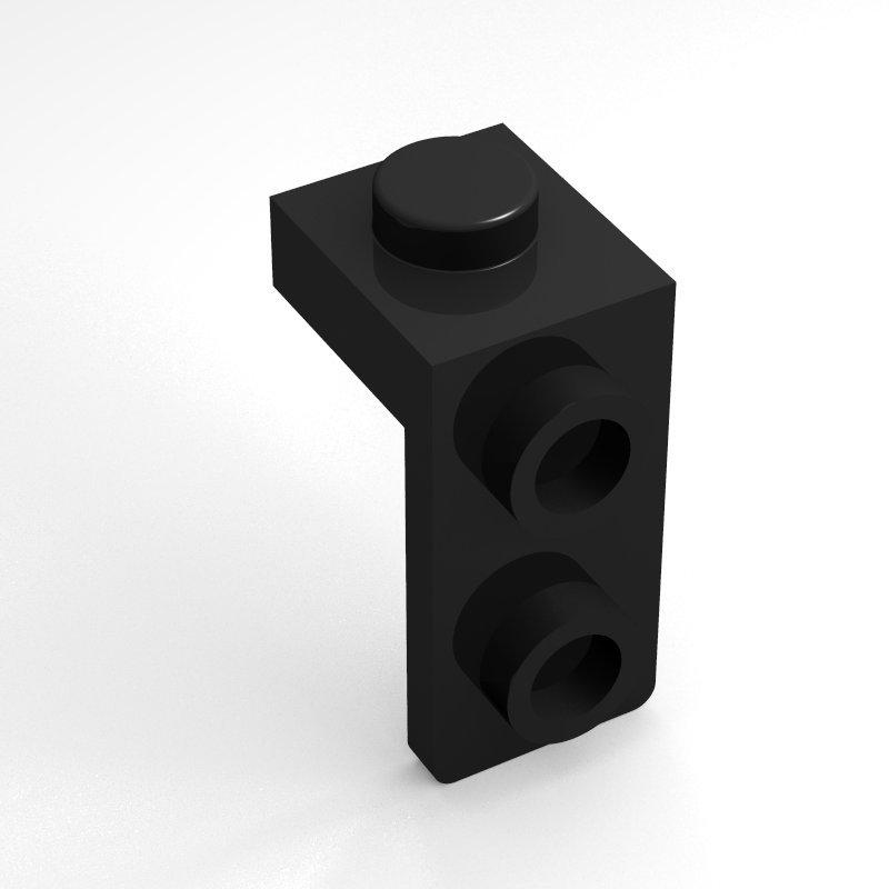 PLATE 1X1, W/ 1.5 PLATE 1X2, DOWNWARDS Compatible 79389 Self-Locking Bricks Building Blocks Toys Accessories