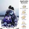 1pc Happy Pumpkin & Cat Blanket  Soft Throw for Home Decor, Gift Idea, Living Room, Travel, Camping, Car Blankets