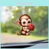 Colorful Cartoon Acrylic Car Hanging Decoration Perfect For Stylish Home Decor