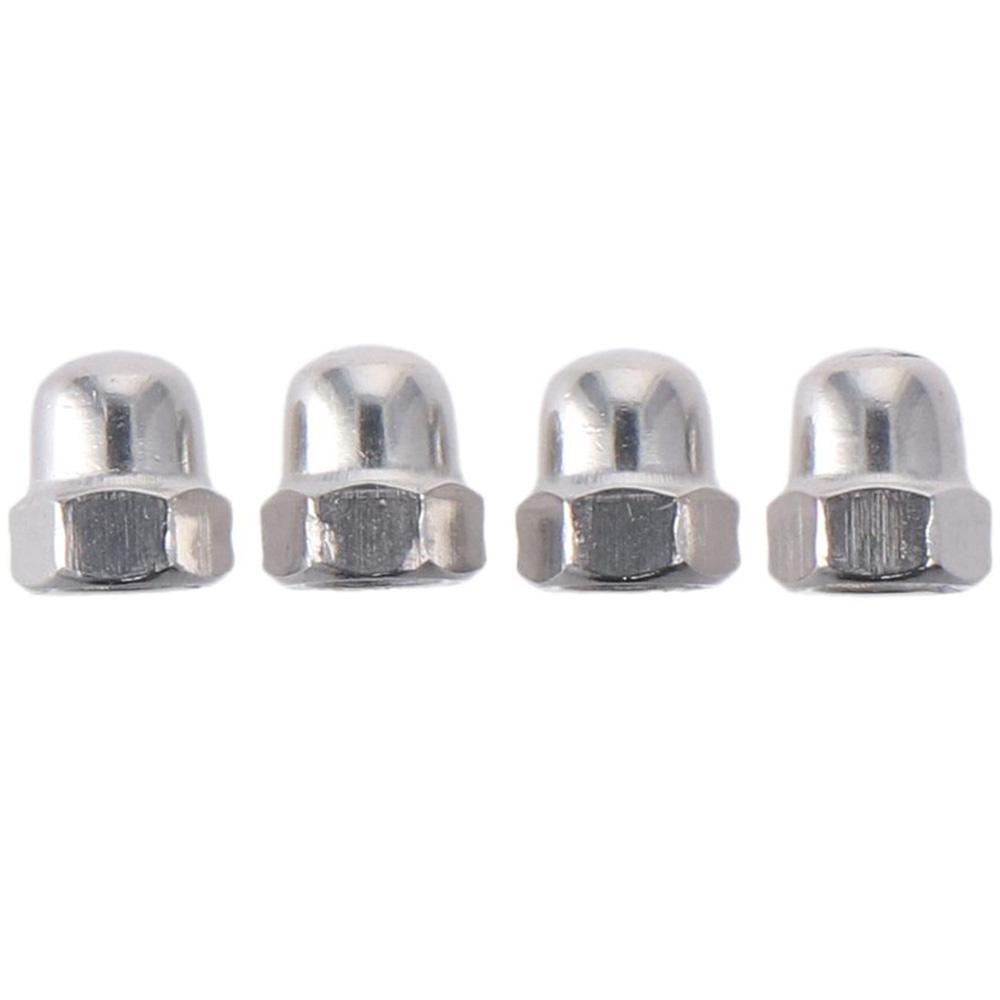 10Pcs Silver Dome Head Nuts M6 Thread Dia Acorn Cap Nuts Practical Hardware Nuts  Fasteners