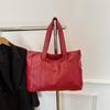 Minimalist Commuting Handbag Light Luxury Large Capacity Bag Women's Shoulder Bag  Daily Use