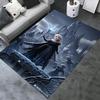3D Printed Elsa,Frozen,Magic Anti-Slip Rug - Machine Washable Office Rug for Living Room, Bedroom, Office - Multiple Sizes