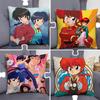 R-Ranma 1 2 Anime  Pillow Case Pillowcase Home Sofa Cushions Car Cushions Pillowcover Office Pillowshell Pillow