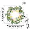 V3-25 Spring Simulation Flower Wreath