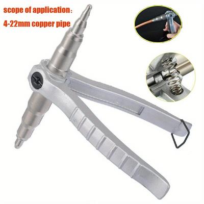 4-22mm Hot Refrigeration Copper Pipe Tube Expanders Manual Tube Expander Air Conditioner Install Repair Hand Expanding Tool Powers Tool
