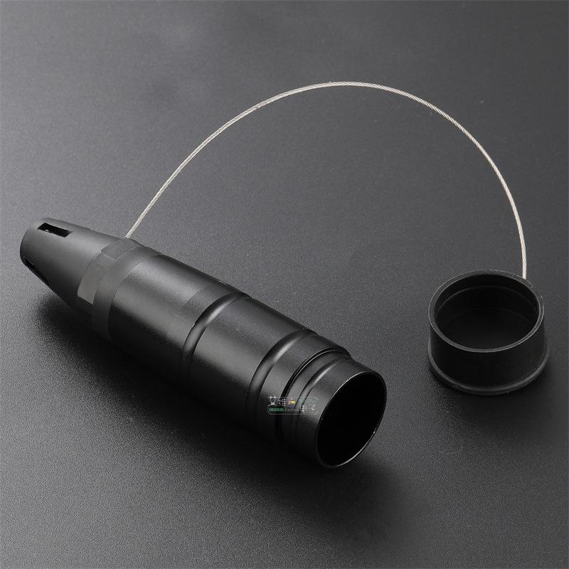 Outdoor Waterproof HDMI and Optical Fiber Connector Protector with Anti-Dust and Anti-Drop Metal Shell