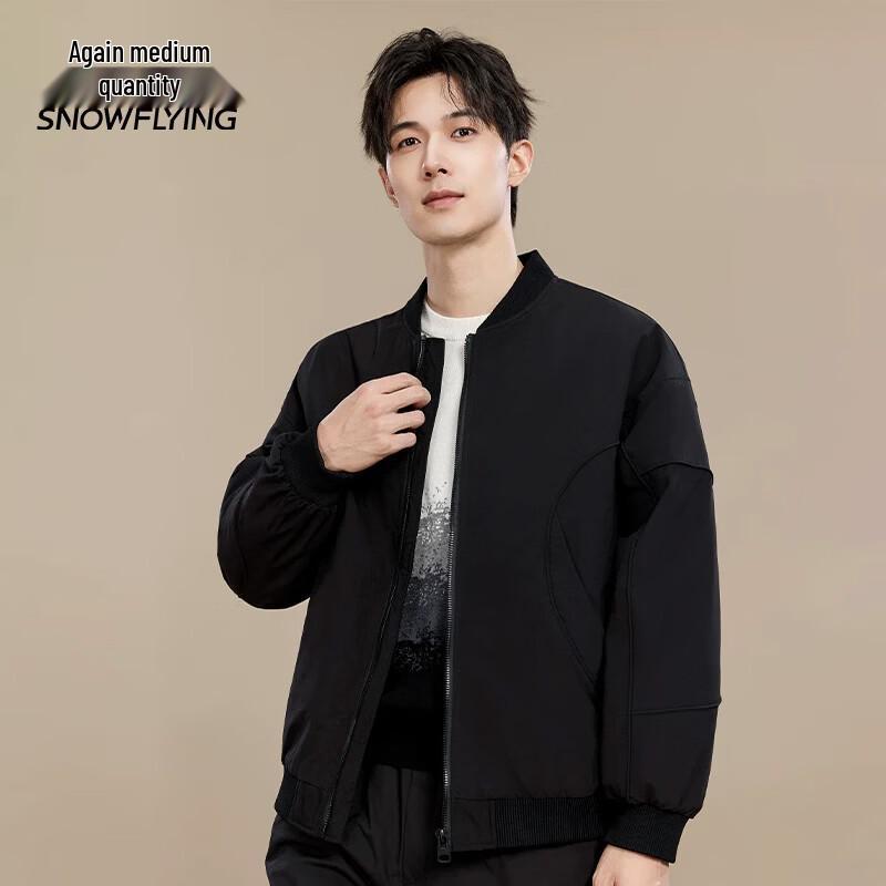

XueZhongFei Men s Casual Baseball Collar Workwear Jacket XL