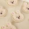 Embroidery Label Shoe and Hat Accessories Towel Embroidery Cartoon Rabbit Embroidery Sticker DIY Self-adhesive Embroidery Patch Sticker