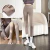 [Haru fourfivesix] Was it warm? pants ladies high waist leggings bottom of pants thermal inner Thin for winter Heat retention long spats extend warm