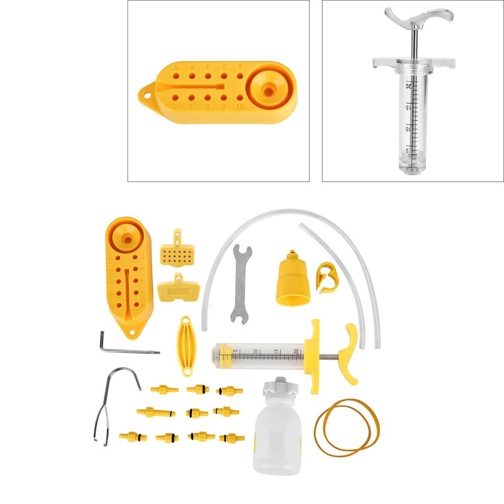 Hydraulic   Bike Disc Brake Mineral Oil Bd Repair Tool Kit